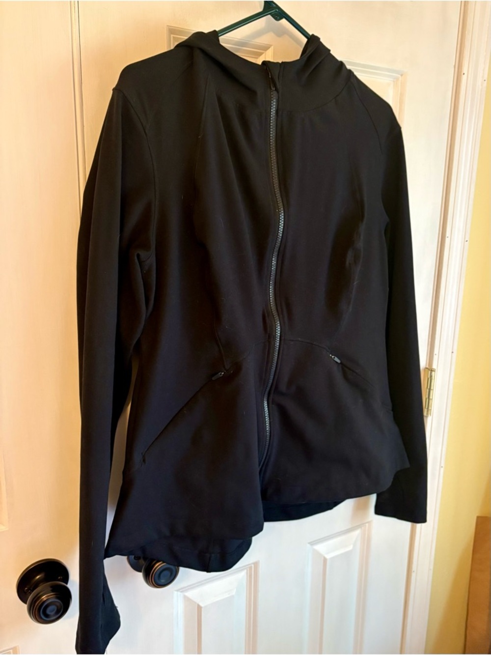 Spyder Women's Black Hooded Zip Jacket